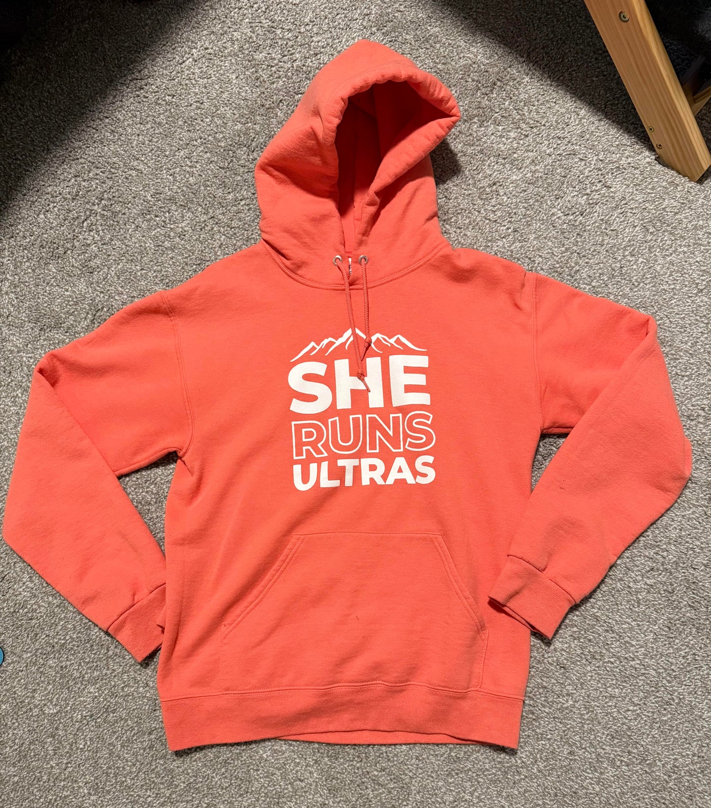 She Runs Ultras ™ Hooded Sweatshirt