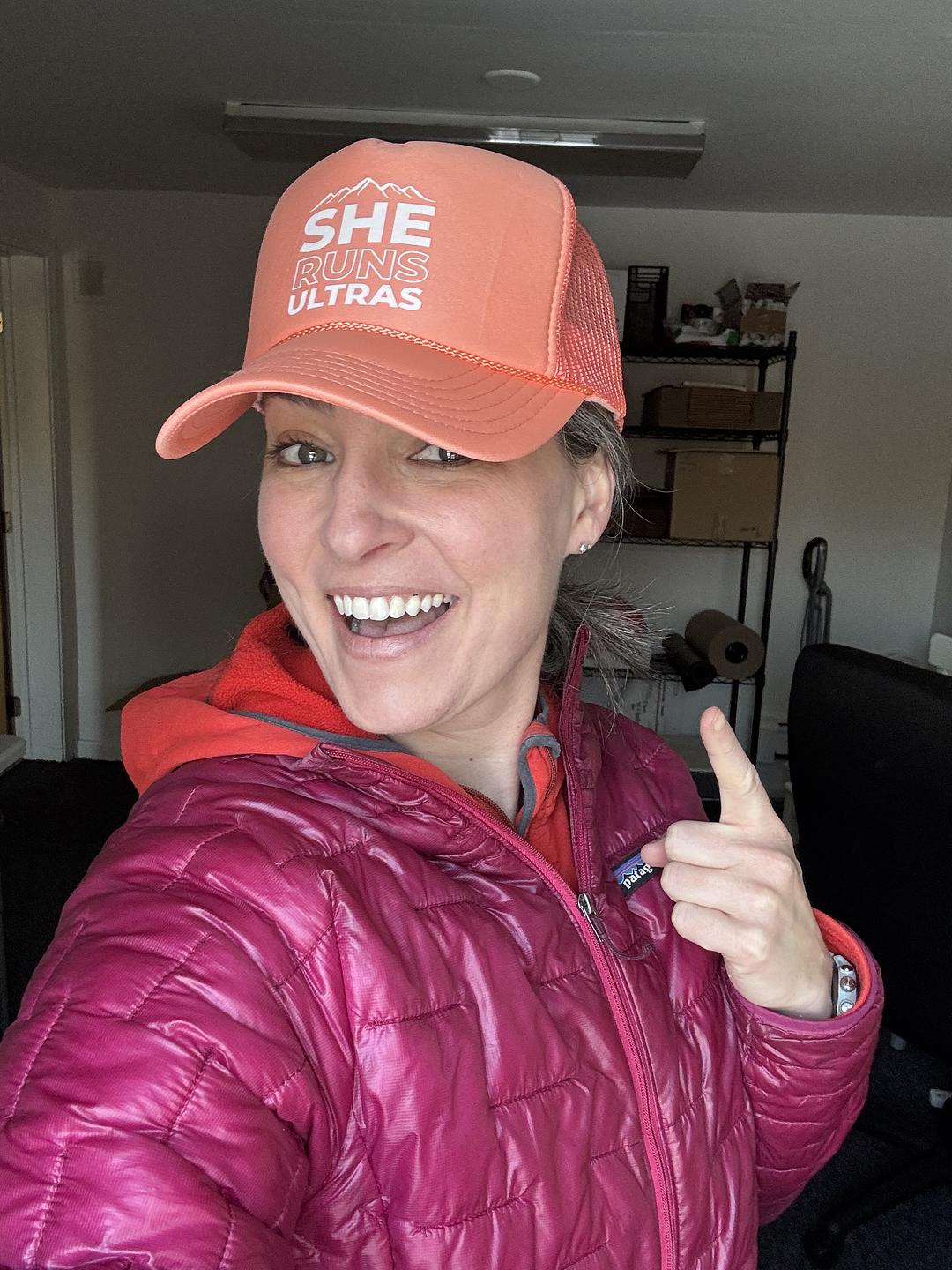 She Runs Ultras ™ Foam Trucker Hat